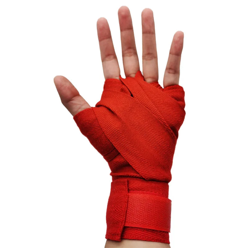 Bandes de boxe protection rouges de Sentinelle Alpha pour un maintien optimal lors des entraînements