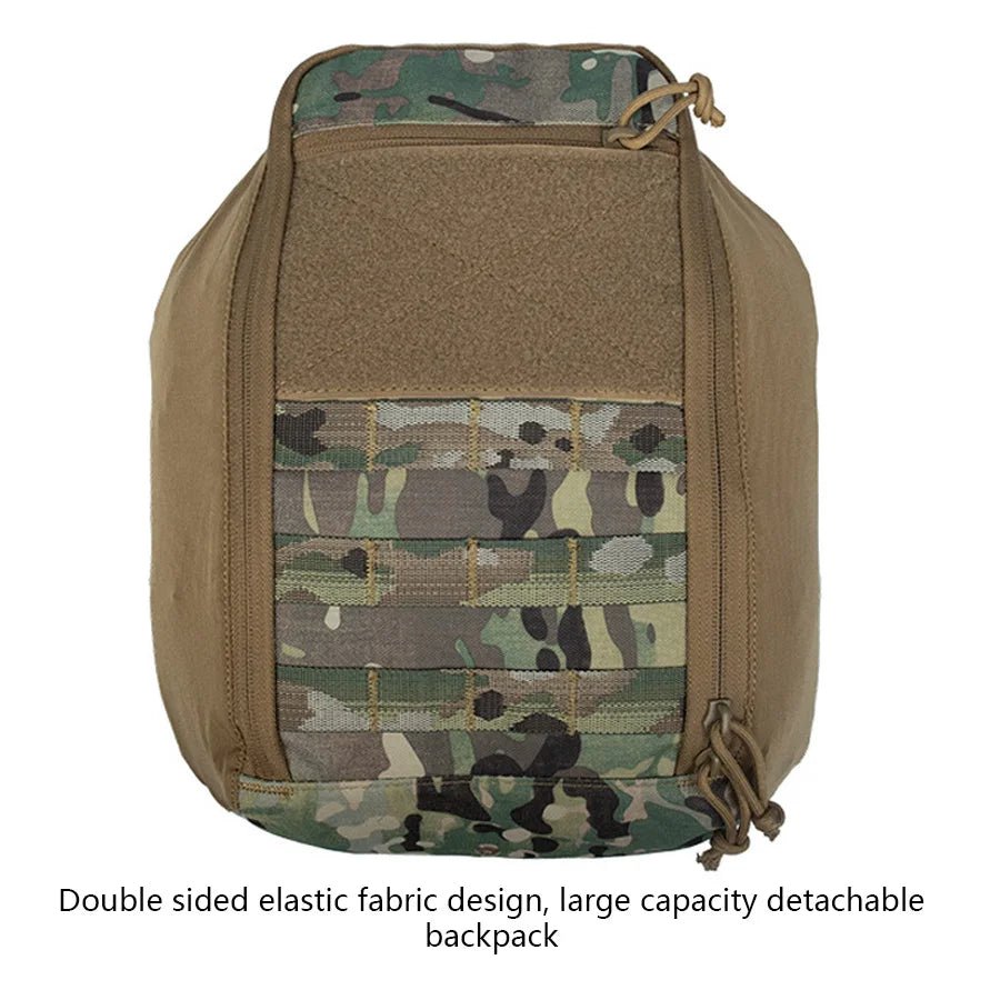 Gilet tactique YAKEDA Camouflage Multicam avec Accessoires - Sentinelle Alpha